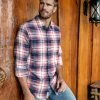 PATTERSON STRETCH FLANNEL SHIRT -Style Vibe Shop 15 Flag Anthem BigBear FW23 1419