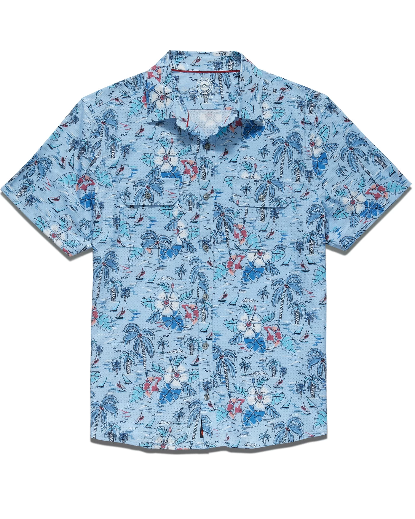 MADEFLEX TROPICAL PRINT UPF PERFORMANCE SHIRT (FINAL SALE) 4 MADEFLEX TROPICAL PRINT UPF PERFORMANCE SHIRT (FINAL SALE) - Image 2