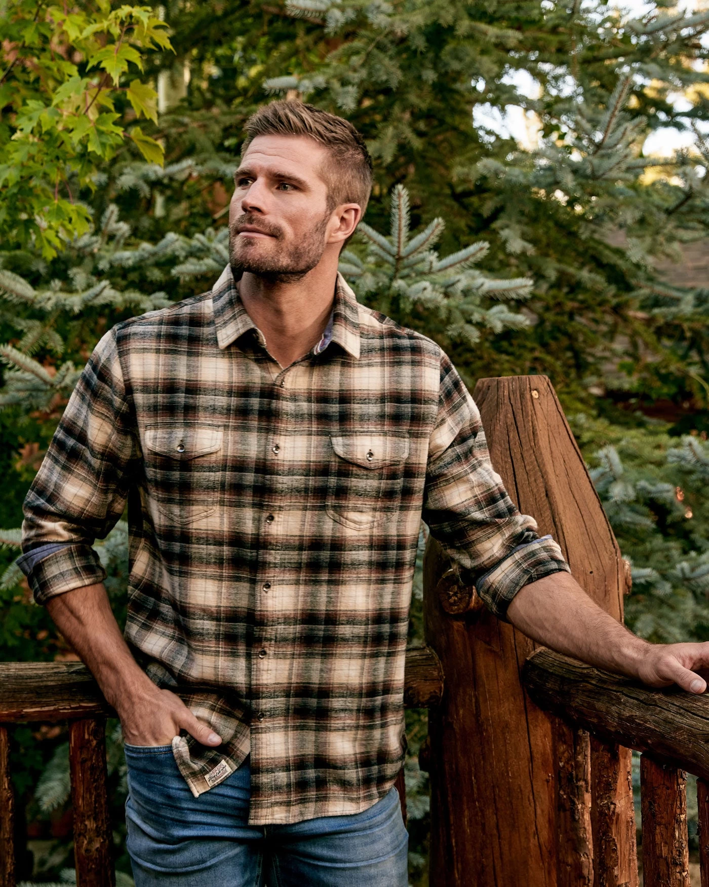 GORMAN FLANNEL SHIRT 7 GORMAN FLANNEL SHIRT - Image 5