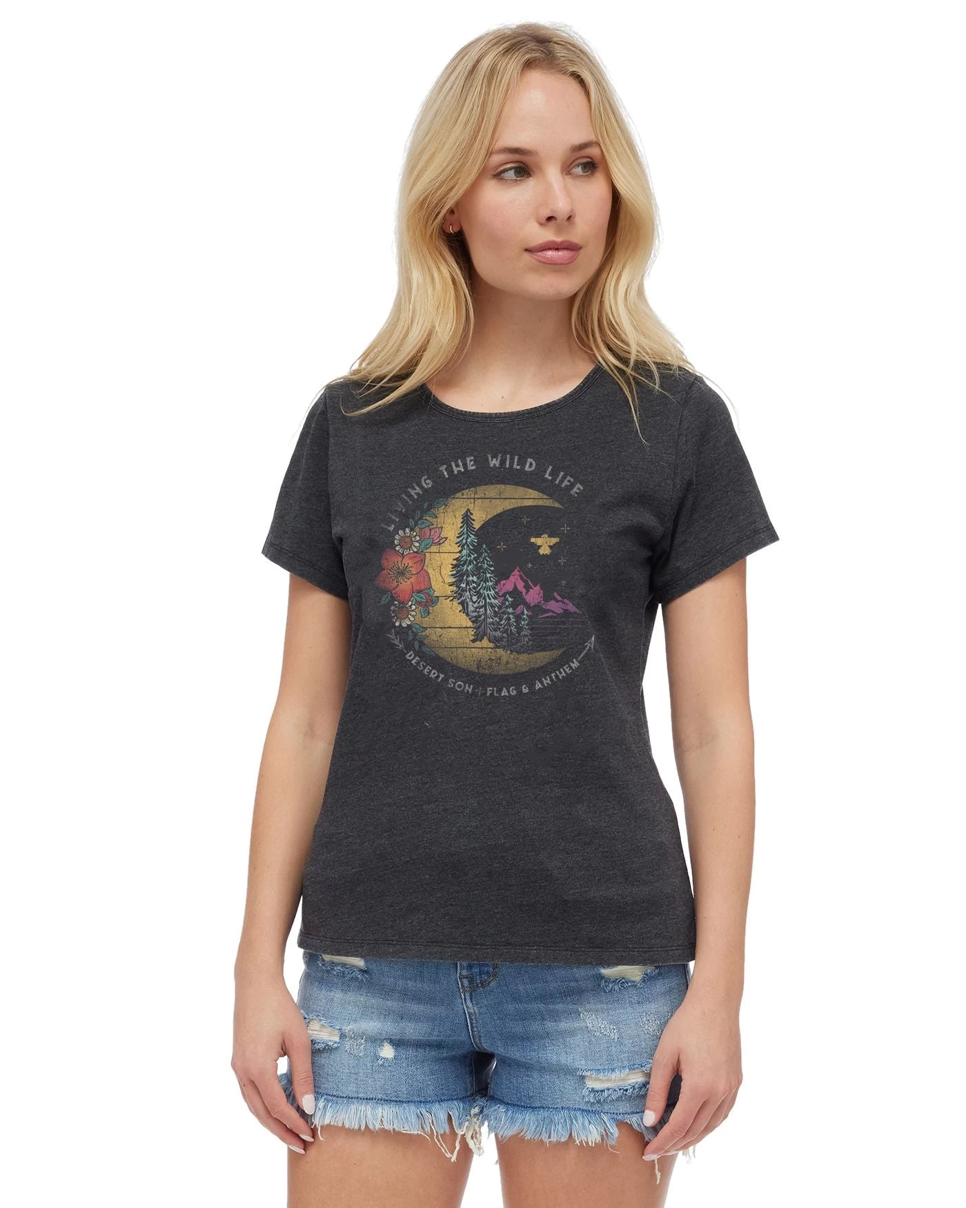 WILD LIFE BURNOUT TEE (FINAL SALE) 3 WILD LIFE BURNOUT TEE (FINAL SALE)