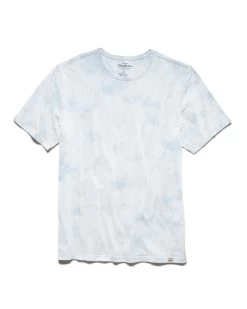 MILES TIE-DYE CREWNECK TEE (FINAL SALE) -Style Vibe Shop COREKT1209 MILES SS TIEDYE CREWNECK TEE BLUE 005