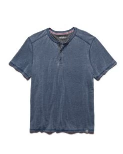CHATHAM VINTAGE SOFT SS HENLEY -Style Vibe Shop COREKT1233 SPRINGDALE SS BURNOUT HENLEY NAVY 0001 c89c123e 3e84 495b ac07 a560e9581013