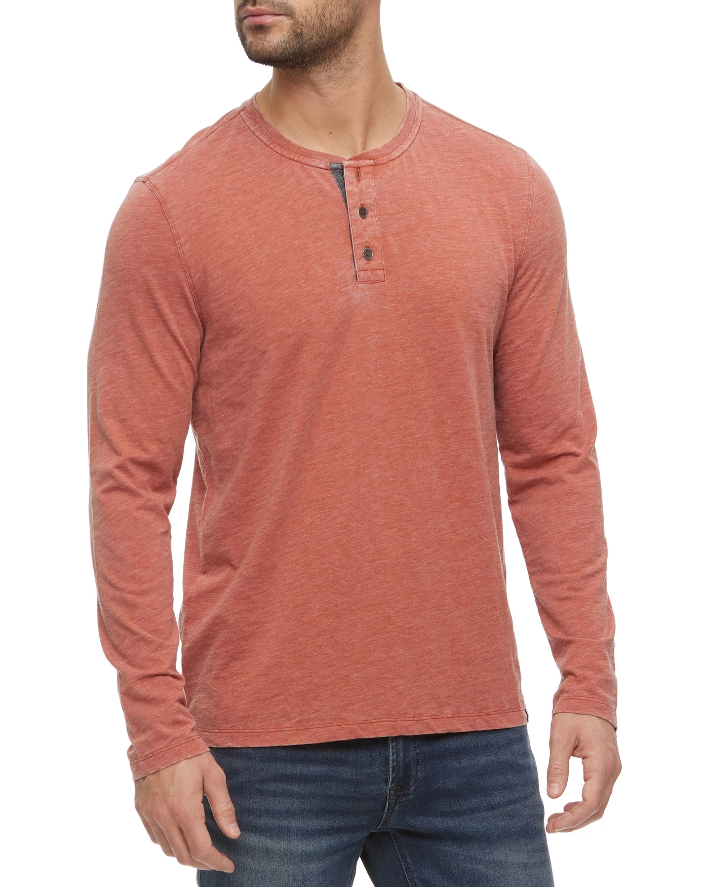 CHATHAM VINTAGE SOFT SLUB HENLEY 3 CHATHAM VINTAGE SOFT SLUB HENLEY
