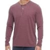 CHATHAM VINTAGE SOFT HENLEY -Style Vibe Shop COREKT1234 MAROON 010 1