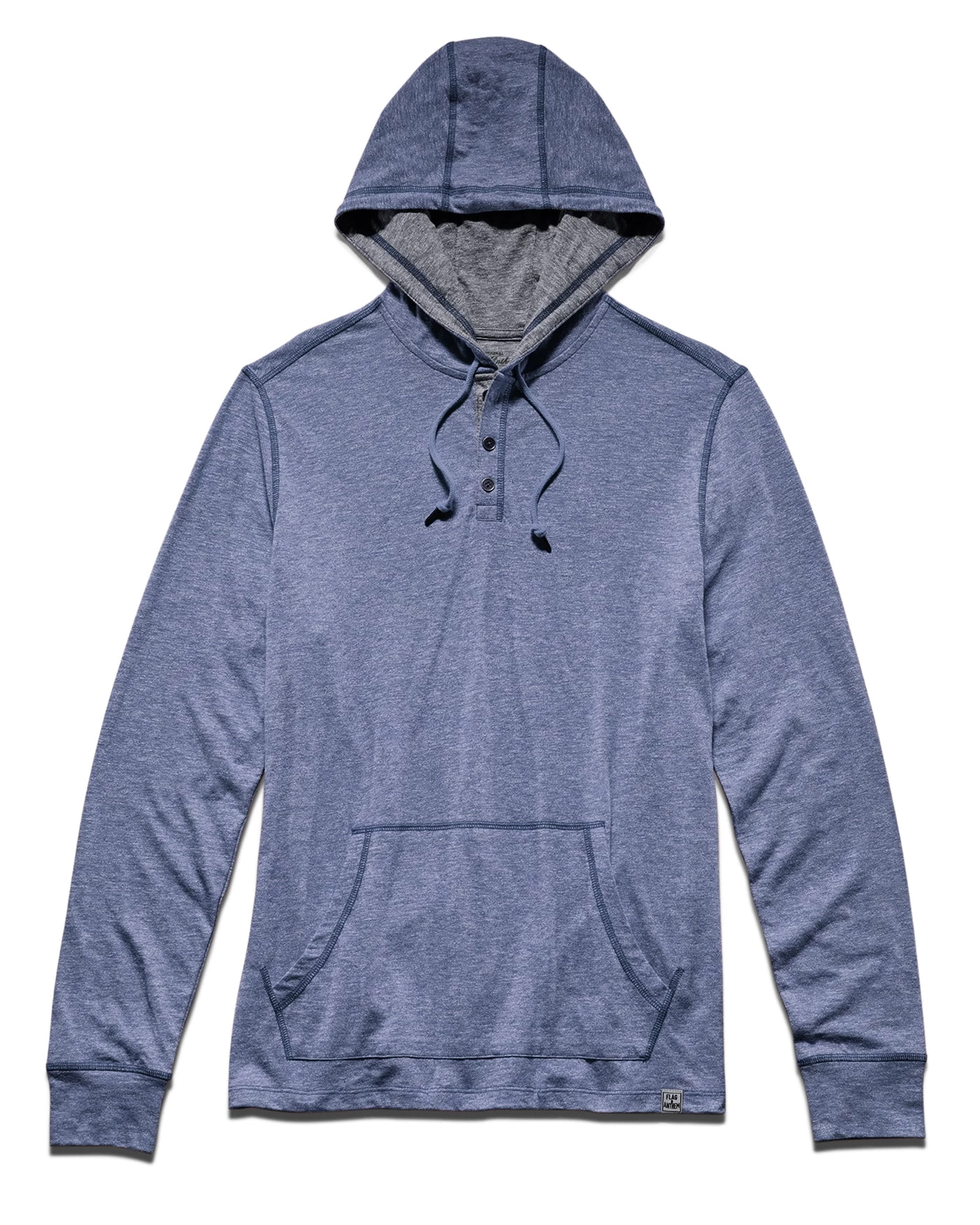 BIRMINGHAM SLUB HOODED HENLEY 4 BIRMINGHAM SLUB HOODED HENLEY - Image 2