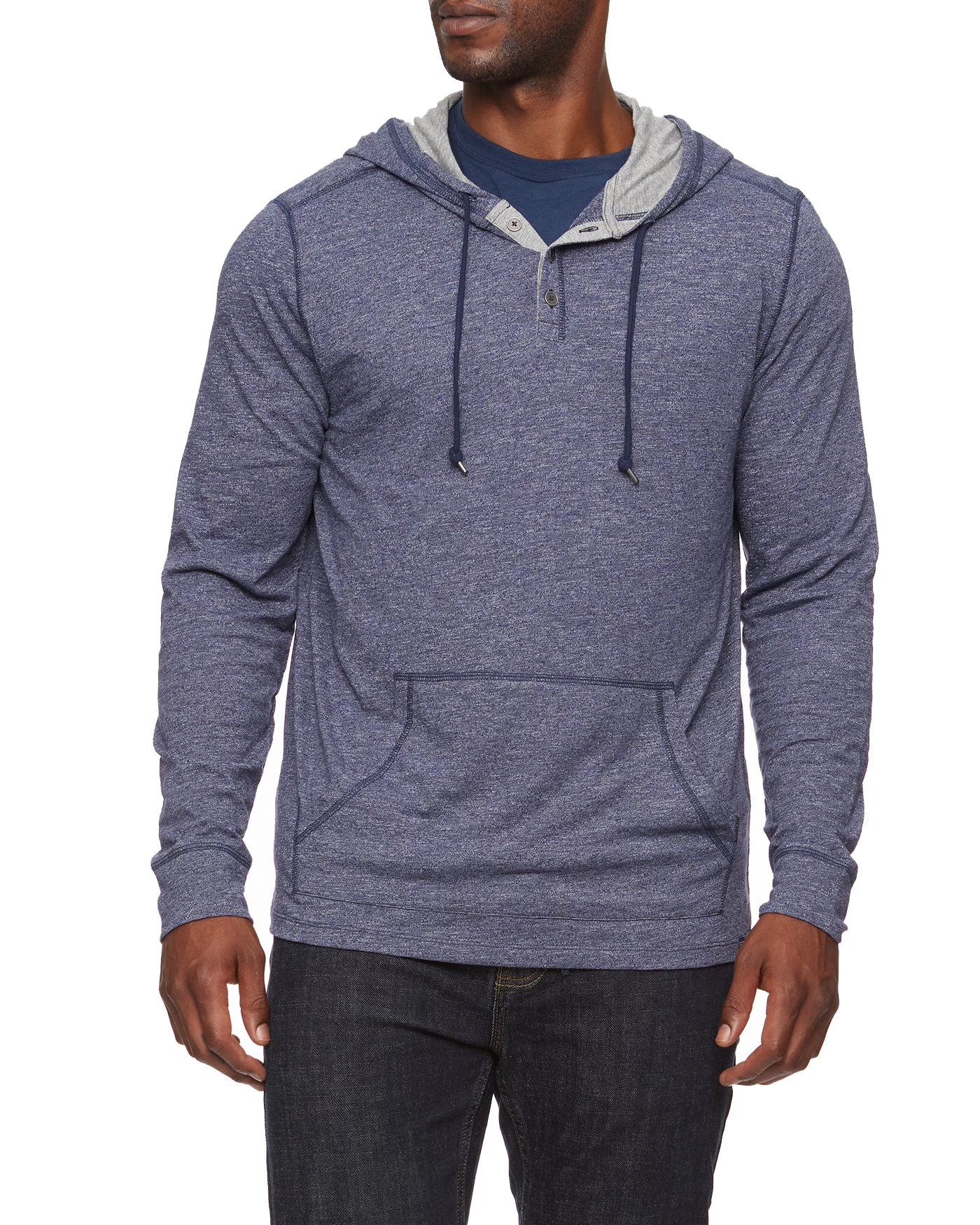 BIRMINGHAM SLUB HOODED HENLEY 3 BIRMINGHAM SLUB HOODED HENLEY
