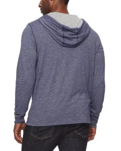 BIRMINGHAM SLUB HOODED HENLEY 8 BIRMINGHAM SLUB HOODED HENLEY -Style Vibe Shop COREKT1525 NAVY 024