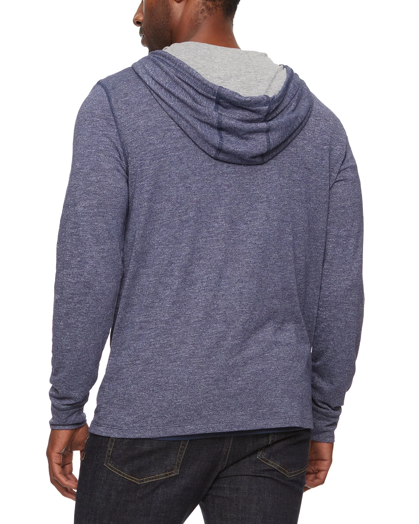 BIRMINGHAM SLUB HOODED HENLEY 5 BIRMINGHAM SLUB HOODED HENLEY - Image 3