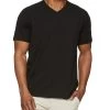 ESSENTIAL STRETCH COMFORT V-NECK TEE 2 ESSENTIAL STRETCH COMFORT V-NECK TEE -Style Vibe Shop COREKT1736 SHIELD SS PERFORMANCE V NECK TEE BLACK 009