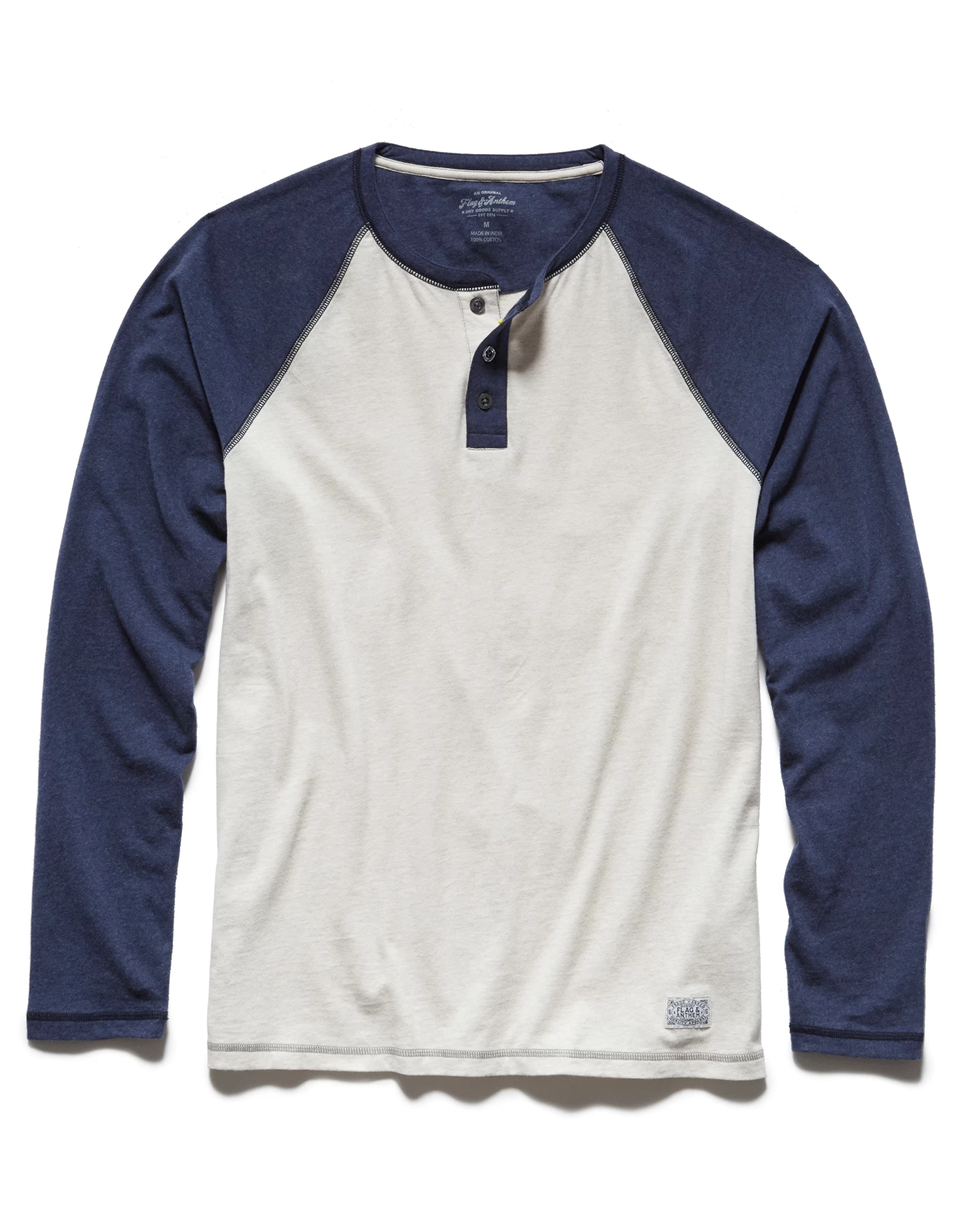 CREEK SUEDED RAGLAN HENLEY 4 CREEK SUEDED RAGLAN HENLEY - Image 2