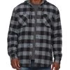 HARRELLS HOODED SHIRT JACKET 1 HARRELLS HOODED SHIRT JACKET -Style Vibe Shop COREOW509V SOUTHFIELD HOODED SHIRT JACKET BLACK CHARCOAL BOX PLAID 009 8713dd2c ba1e 42a4 9531 c1e05661869a