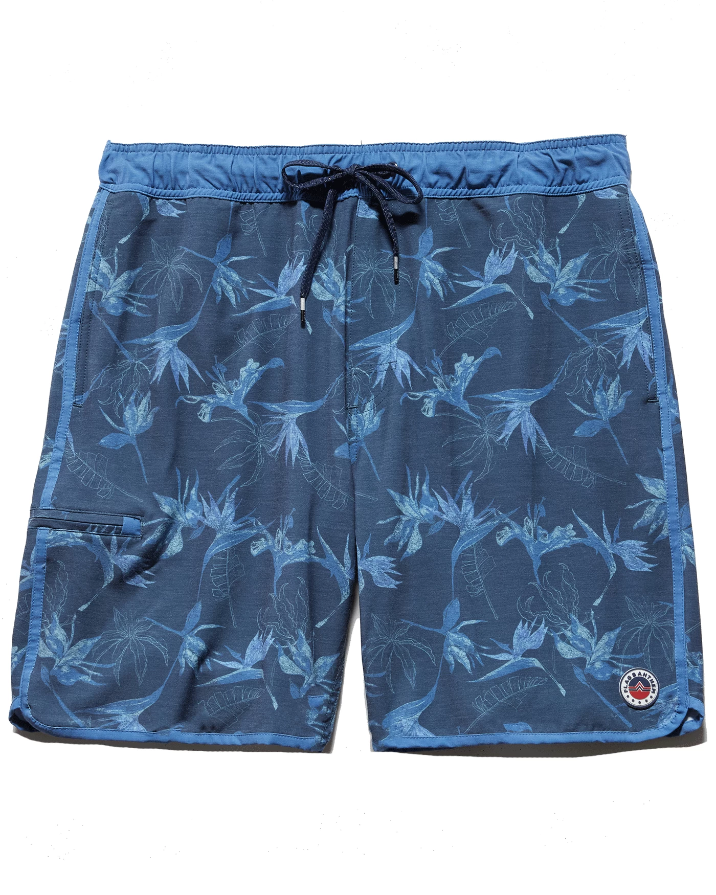 DRIFTON BIRDS OF PARADISE PRINT SWIM SHORT - 8" INSEAM (FINAL SALE) 5 DRIFTON BIRDS OF PARADISE PRINT SWIM SHORT - 8" INSEAM (FINAL SALE) - Image 3