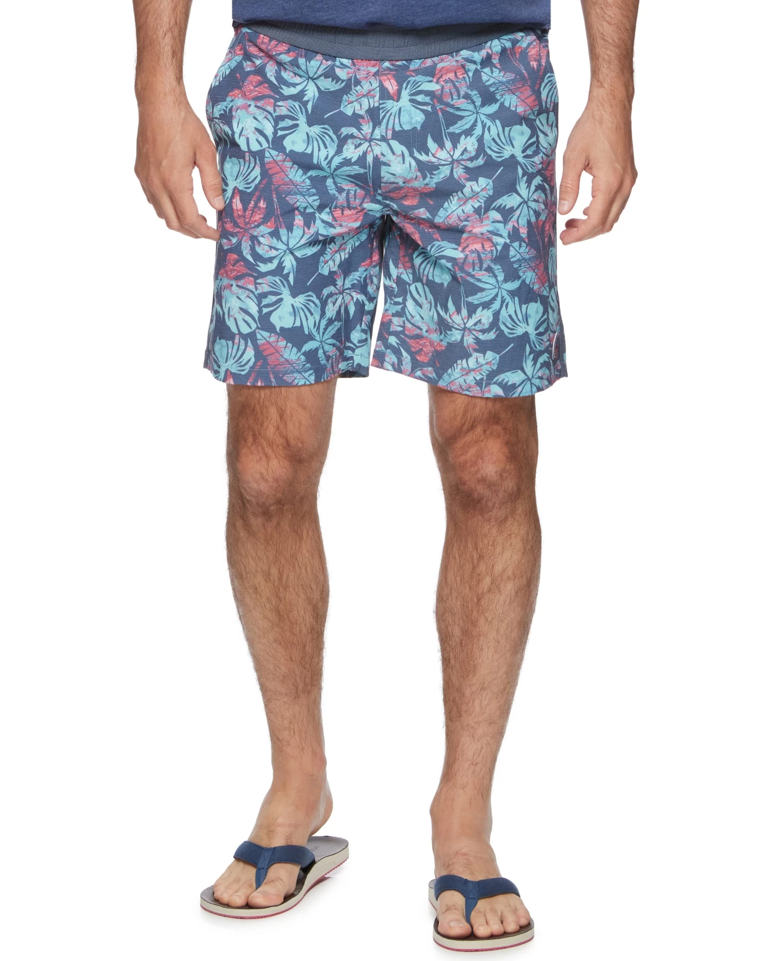 PINETTA PALM PRINT SWIM SHORT - 8" INSEAM (FINAL SALE) 3 PINETTA PALM PRINT SWIM SHORT - 8" INSEAM (FINAL SALE)
