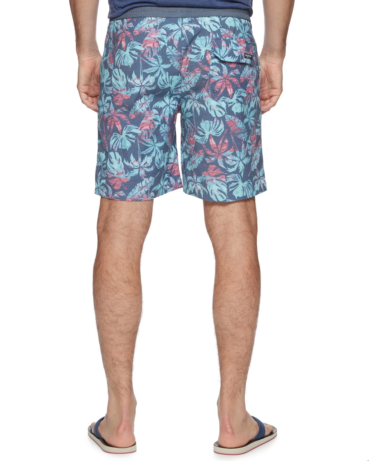 PINETTA PALM PRINT SWIM SHORT - 8" INSEAM (FINAL SALE) 6 PINETTA PALM PRINT SWIM SHORT - 8" INSEAM (FINAL SALE) - Image 4