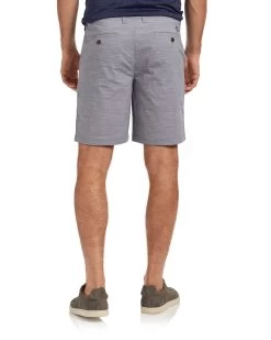 MCCORD TEXTURED STRETCH SHORT - 8" INSEAM (FINAL SALE) -Style Vibe Shop CORESH555 McCord Short 8 Charcoal 019