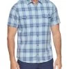 WAYNESVILLE VINTAGE WASHED WESTERN SHIRT (FINAL SALE) -Style Vibe Shop COREWS113V BLUE 004 2