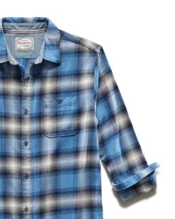 SANDERS FLANNEL SHIRT -Style Vibe Shop COREWS460BG SANDERS BLdCHWT 005 ec4e9649 8fd0 4531 ae3f 522033e568a9