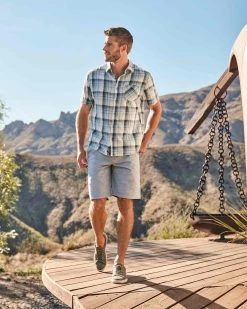 MCCORD TEXTURED STRETCH SHORT - 8" INSEAM (FINAL SALE) -Style Vibe Shop Canyon 01 0067