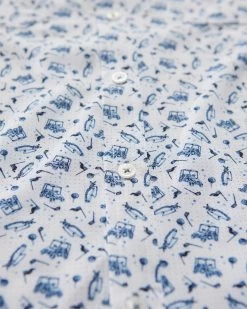 MADEFLEX GOLF PRINT UPF PERFORMANCE SHIRT (FINAL SALE) -Style Vibe Shop DETAILS 3 003