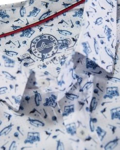 MADEFLEX GOLF PRINT UPF PERFORMANCE SHIRT (FINAL SALE) -Style Vibe Shop DETAILS 3 008