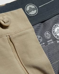 MADEFLEX ANY-WEAR HYBRID COTTON SHORT - 8" INSEAM -Style Vibe Shop DETAILS 009