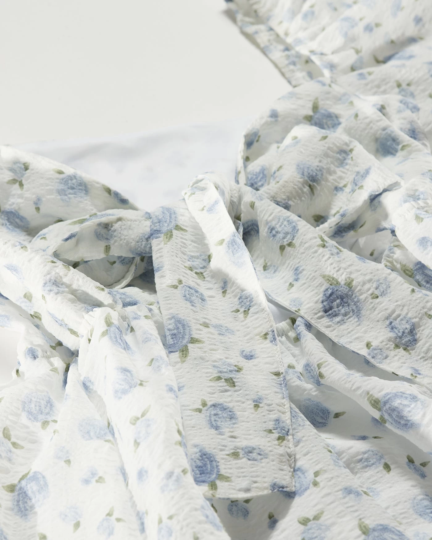 MAYETTA FLORAL PUFF SLEEVE TIE-BACK MINI DRESS 9 MAYETTA FLORAL PUFF SLEEVE TIE-BACK MINI DRESS - Image 7