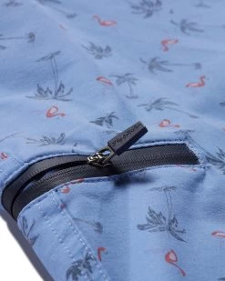 MADEFLEX ANY-WEAR HYBRID FLAMINGO PRINT SHORT - 8" INSEAM (FINAL SALE) -Style Vibe Shop DETAILS 022 012a9daf 3009 434a 996e 91dbfedd1756