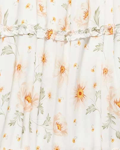 ELSA FLORAL TIE-STRAP SMOCKED MAXI DRESS 7 ELSA FLORAL TIE-STRAP SMOCKED MAXI DRESS - Image 5