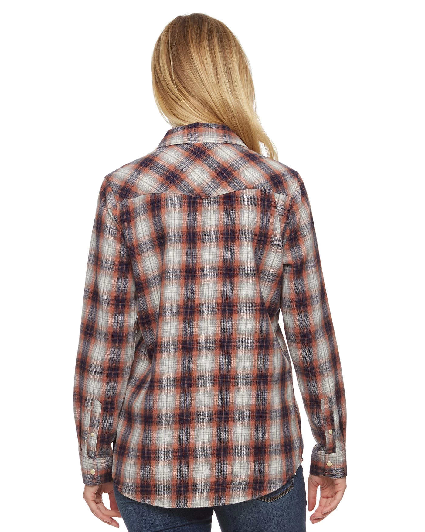 FRANKLIN VINTAGE SOFT WESTERN FLANNEL SHIRT 5 FRANKLIN VINTAGE SOFT WESTERN FLANNEL SHIRT - Image 3