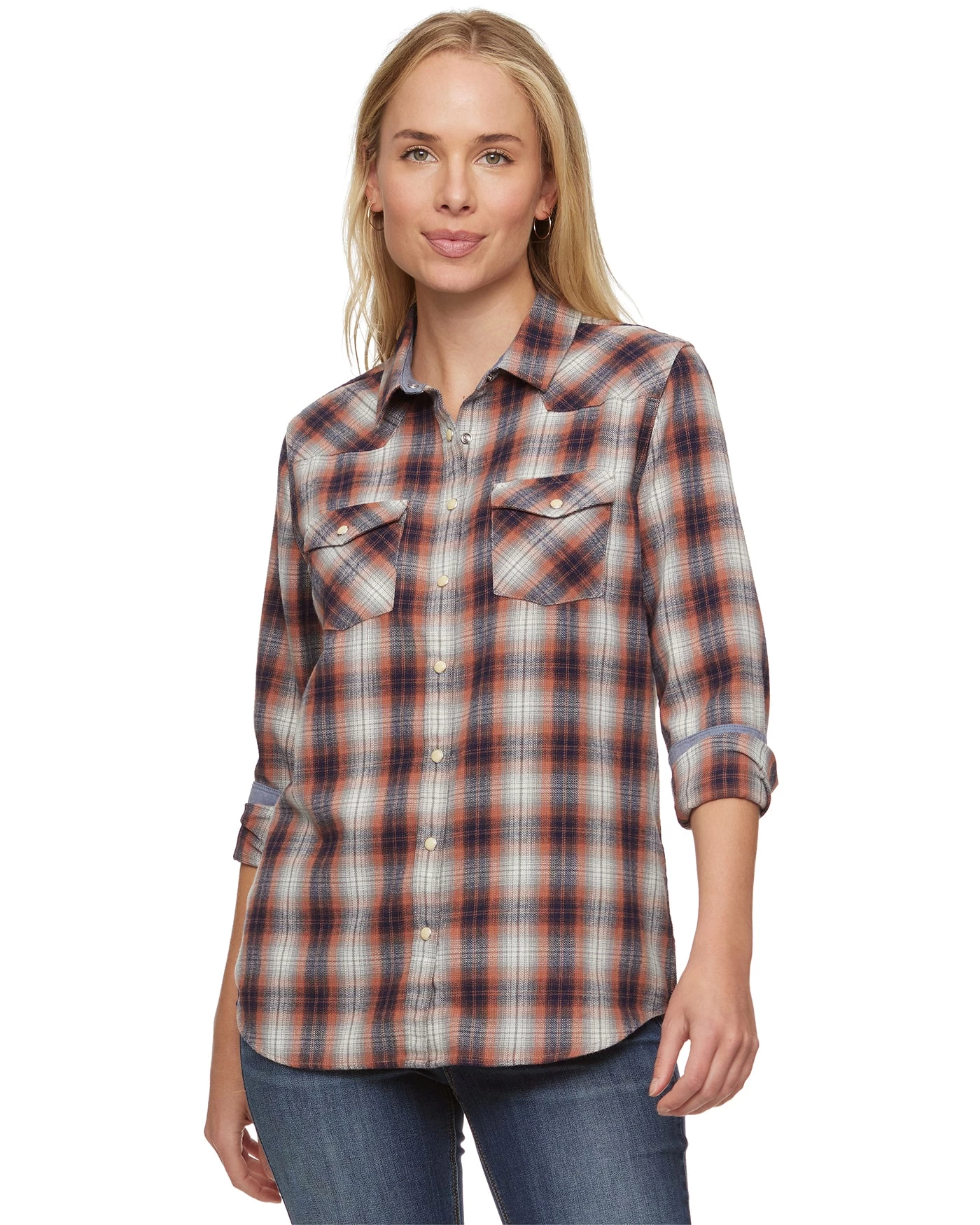 FRANKLIN VINTAGE SOFT WESTERN FLANNEL SHIRT 3 FRANKLIN VINTAGE SOFT WESTERN FLANNEL SHIRT