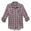 SPENCER VINTAGE SOFT WESTERN SHIRT 1 SPENCER VINTAGE SOFT WESTERN SHIRT -Style Vibe Shop DS FA23WS1524 SPENCER LS VINTAGE SOFT WESTERN SHIRT RED BLACK WHITE 004