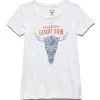 STEER SKULL TEE -Style Vibe Shop DS SM22SS7006W WHITE 003