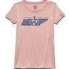 DESERT SON TENNESSEE TEE -Style Vibe Shop DS SM22SS7008W MAUVE 007