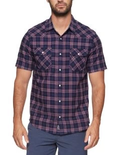 FOWLER VINTAGE WASHED SS WESTERN SHIRT