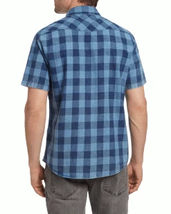 MCLENNAN SS WESTERN SHIRT (FINAL SALE) -Style Vibe Shop DS SP20WS900 MEDBLU MCLENNAN SS VINTAGE WASHED WESTERN SHIRT 0016 OnFigure 7816453d ac90 4e4a acd2 d832f4fb6936