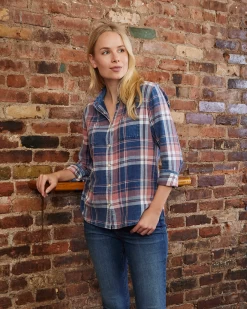 DENNING VINTAGE WASHED INDIGO SHIRT