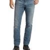 ADRIAN JEAN - OAKLAND SLIM -Style Vibe Shop FA20DN434 ADRIAN OAKLAND SLIM LIGHT WASH 018
