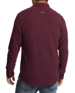 MADEFLEX HERO KNIT SHIRT -Style Vibe Shop FA20WS269 CHANNING LS DOUBLE POCKET SHIRT MAROON 052 6c6daeda 4a20 424e 9d11 9cce8f9732c6