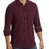 MADEFLEX HERO KNIT SHIRT 2 MADEFLEX HERO KNIT SHIRT -Style Vibe Shop FA20WS269 CHANNING LS DOUBsLE POCKET SHIRT MAROON 053 26de7e46 9199 4a9a a07d dc4bf5d9e444