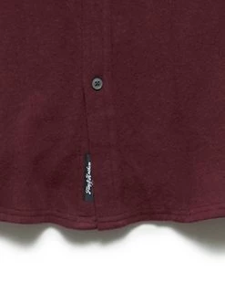 MADEFLEX HERO KNIT SHIRT -Style Vibe Shop FA20WS269 CHANNING LS DOsUBLE POCKET SHIRT MAROON 009 8582ba78 7fbe 43ca 888a 8928e127d335