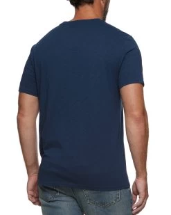 MOUNTAIN ARROWS SLUB TEE (FINAL SALE) -Style Vibe Shop FA21SS977 NAVY 009 9.47.54 AM