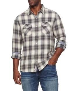 ALMA VINTAGE WASHED FLANNEL SHIRT
