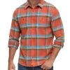 LARKSPUR FLANNEL SHIRT 2 LARKSPUR FLANNEL SHIRT -Style Vibe Shop FA21WS056 LARKSPUR RDBLCH 009 1