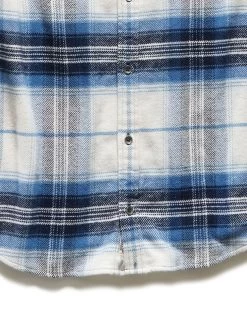 DEMAREST FLANNEL SHIRT 15 DEMAREST FLANNEL SHIRT -Style Vibe Shop FA21WS057 DEMAREST NVYWHT 008