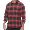 WHEATLAND FLANNEL SHIRT -Style Vibe Shop FA21WS180 RED BLACK CHARCOAL 014 1