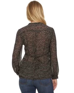 SILVIS PINTUCK TOP -Style Vibe Shop FA22BL1072W 024