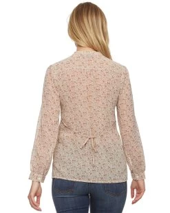 DANBURY PINTUCK TOP -Style Vibe Shop FA22BL1073W 021