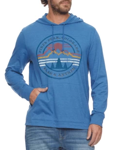 PIKES PEAK HOODIE -Style Vibe Shop FA22KT1596 BLHTHR 013