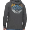 ROCKY MOUNTAINS SUNRISE HOODIE -Style Vibe Shop FA22KT1601 CHARHT 016