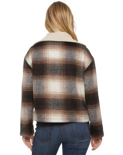 PRINEVILLE SHERPA-LINED BOMBER JACKET -Style Vibe Shop FA22OW1022W 010